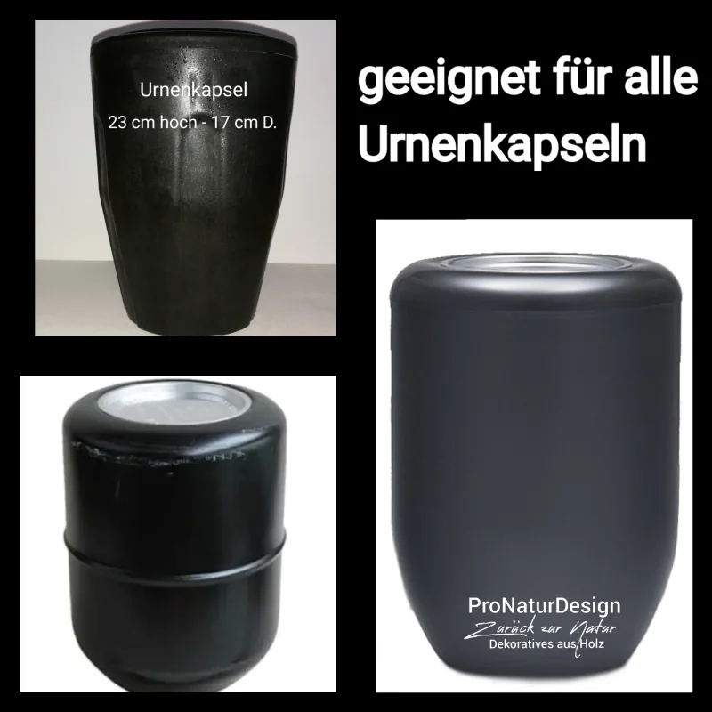 Holz Urne - Kastanie s15