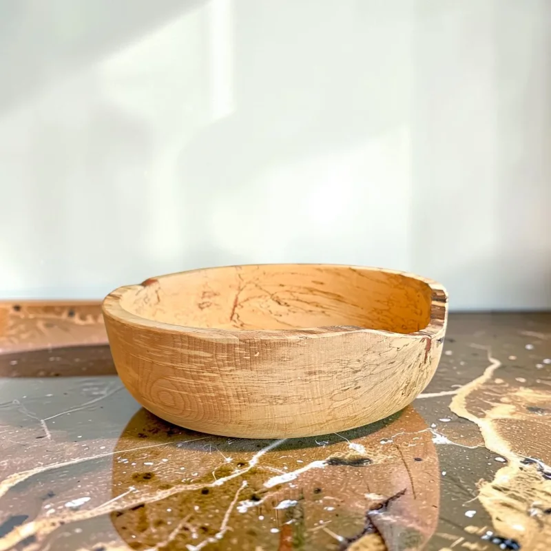Holzschale-Massiv / Buche d20