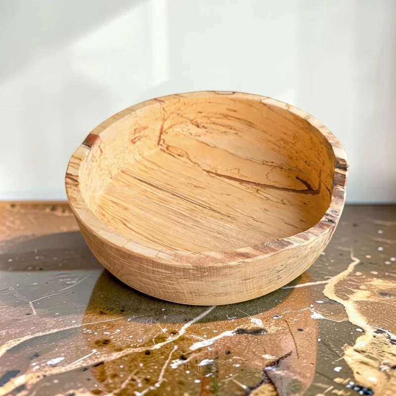 Holzschale-Massiv / Buche d20