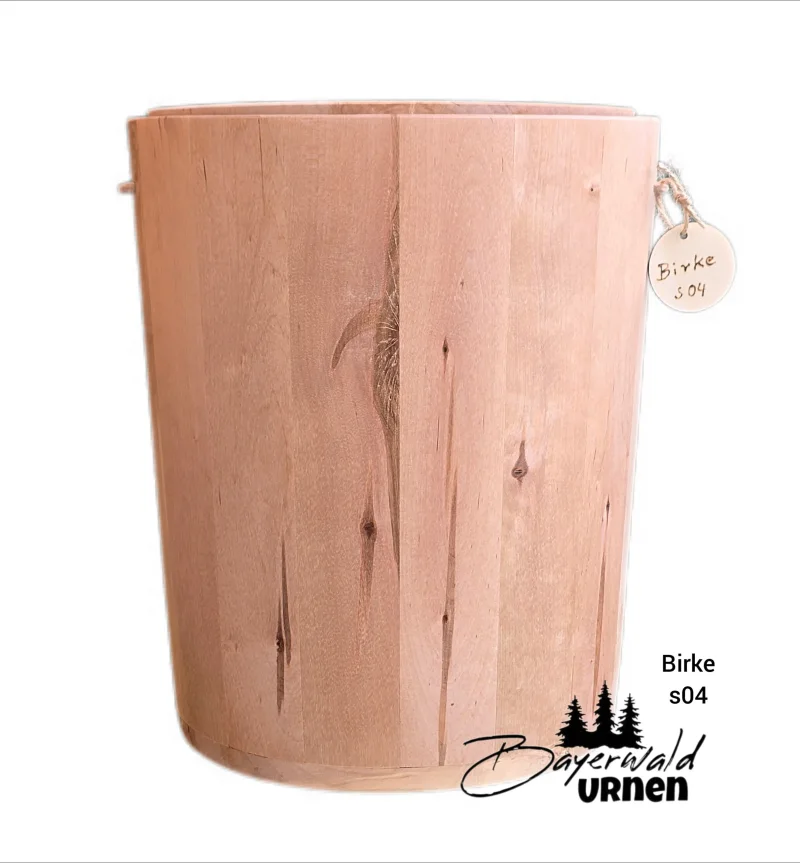 Holzurne - Birke s04