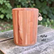 Holzurne - Apfel s07