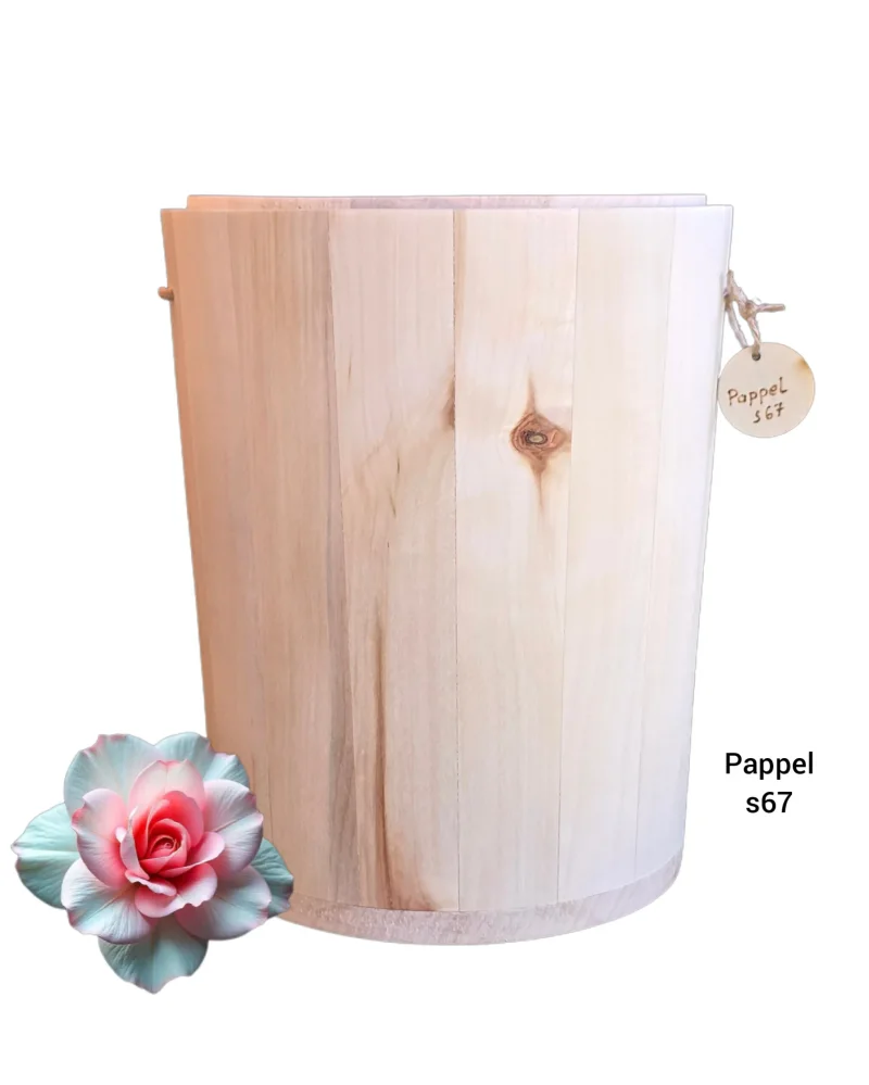 Holzurne - Pappel s67