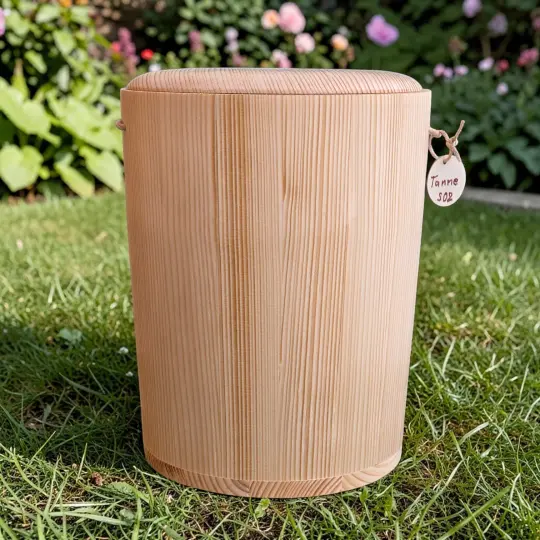 Holzurne - Tanne s02