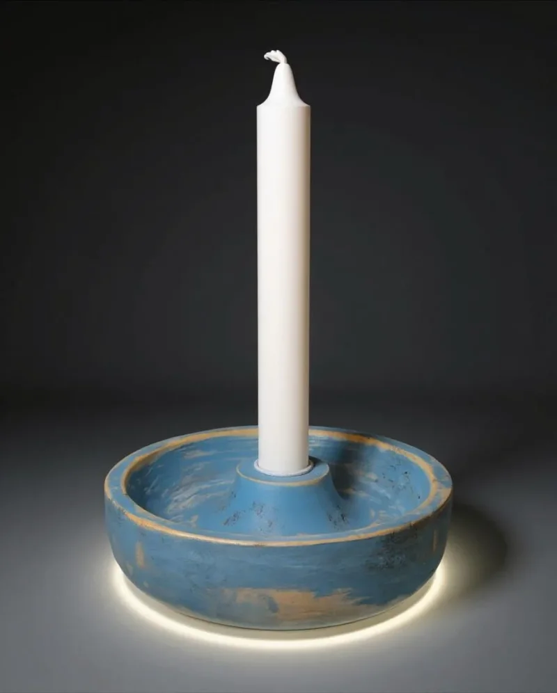 Kerzenhalter-retro/antik d14