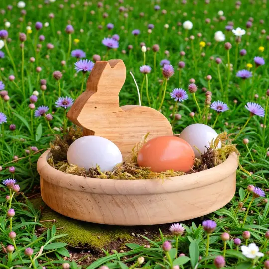 Osternest- Echtes Moos d29