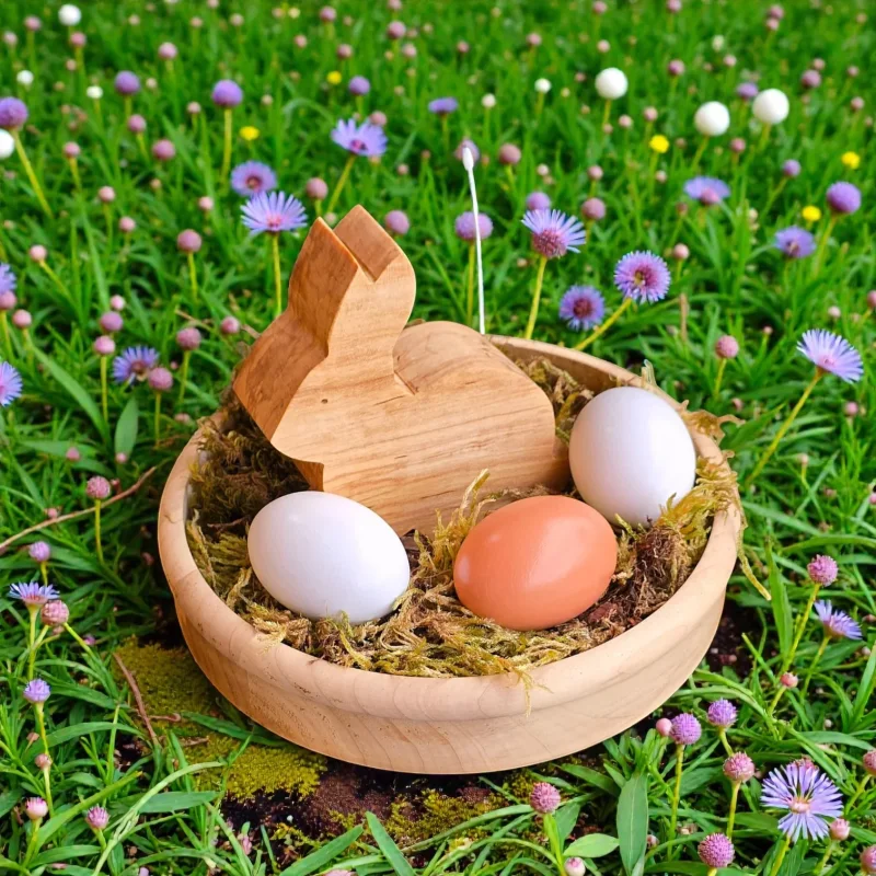 Osternest- Echtes Moos d29